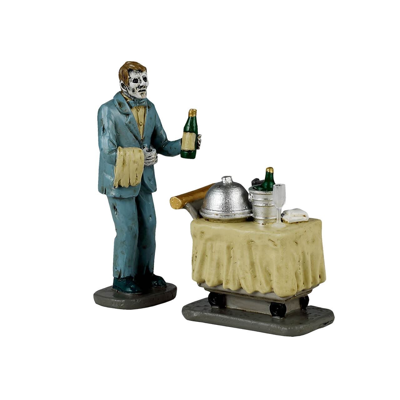 Lemax Spooky Town Halloween Village Accessory Spooky Service, Set of 2 Figurines